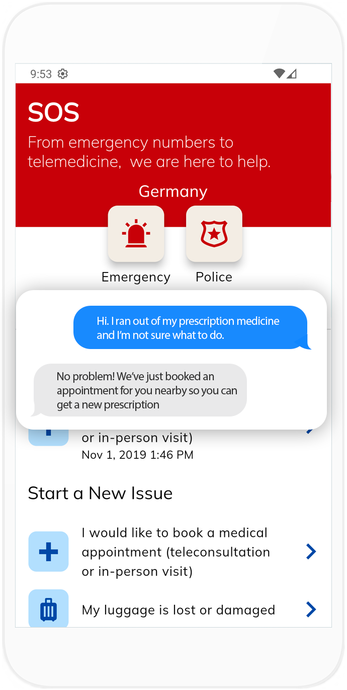 Asistencia instantánea