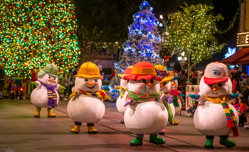 disneyland in december