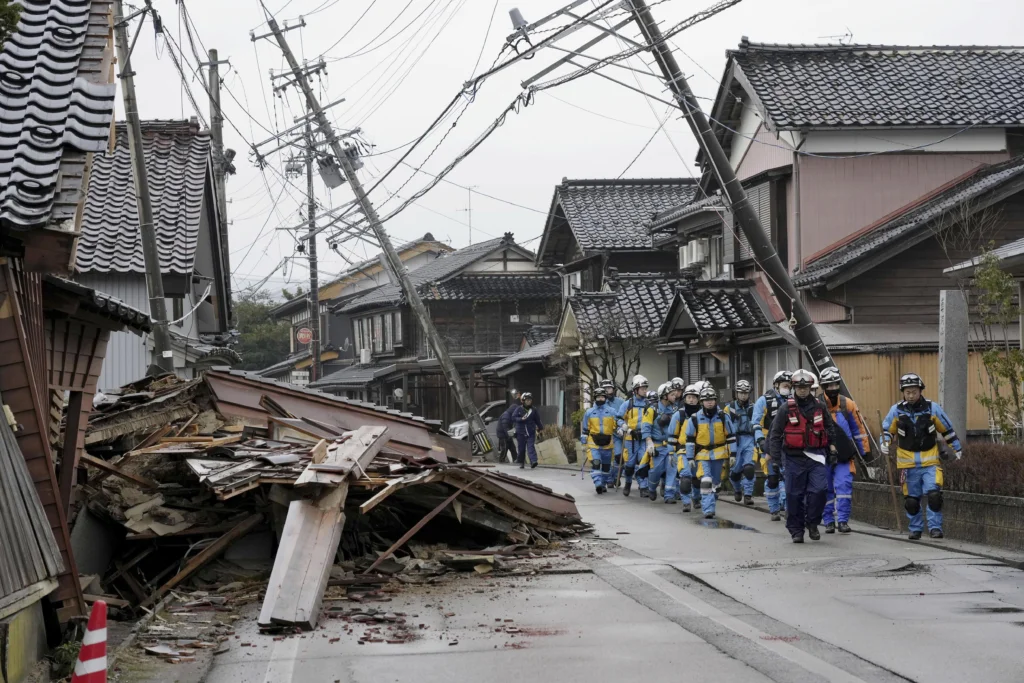 Earthquake in Japan