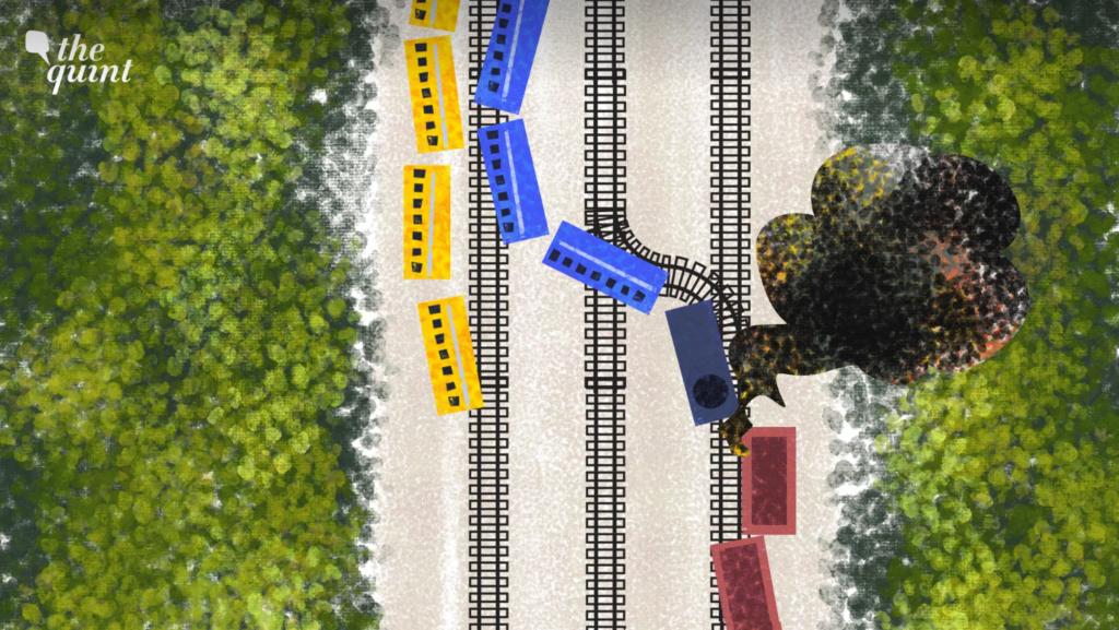 Choque de trenes Odisha