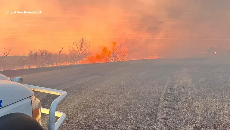 Massive Wildfires in Texas